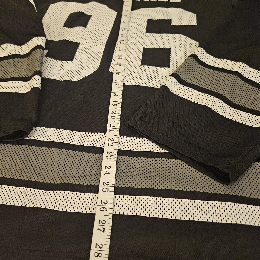 Scream Ghost Face '96 Slasher Knife Hockey Jersey Unisex Size XL - Picture 3 of 5